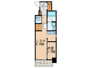 アヴァンティ祇園の物件間取画像